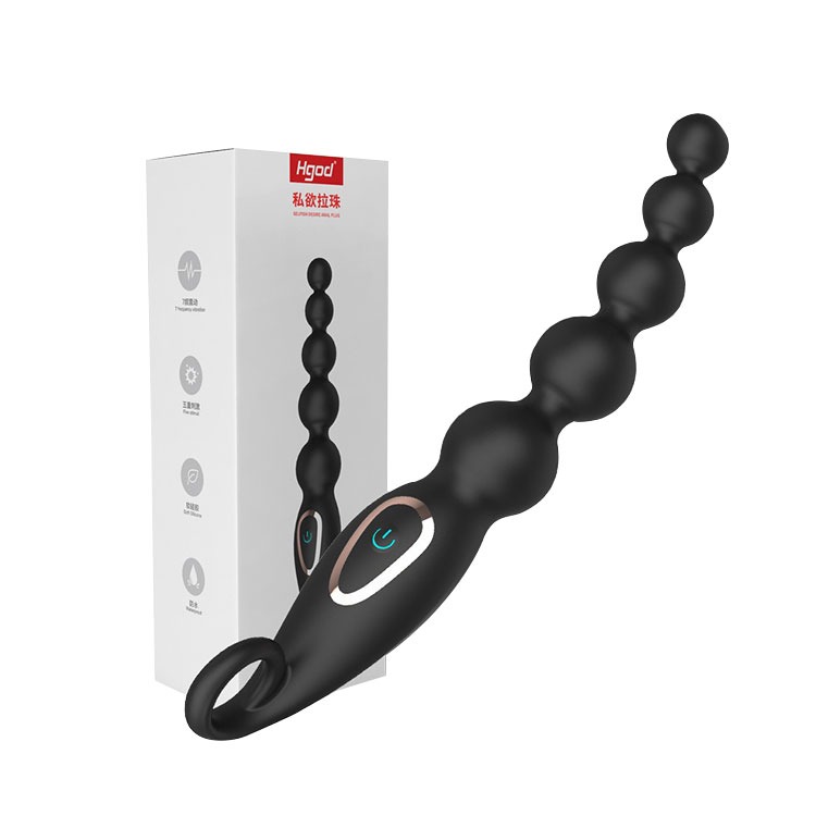 酷兒嚴選 啦啵啵 拉珠造型多頻震動按摩棒 7 VUBRATING MODES 拉珠爽震一觸即發-細節圖2