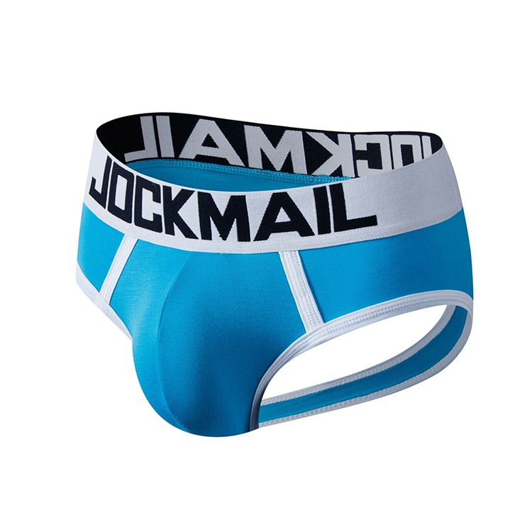 JOCKMAIL 解放莫代爾 舒適低腰囊袋後空提臀褲 JM338 PUNCH MODAL JOCK 立體囊袋提升視覺-規格圖9