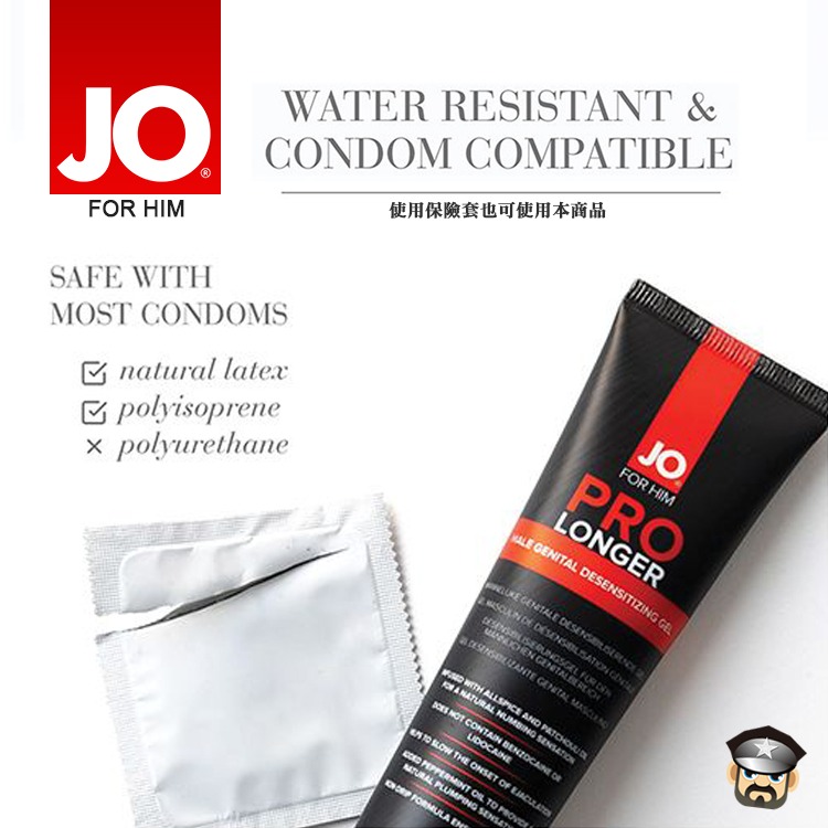 美國 SYSTEM JO 天然植物持久配方 男士武凍桃凝膠 PRO LONGER PENIS GEL 2oz 持久緩射-細節圖3