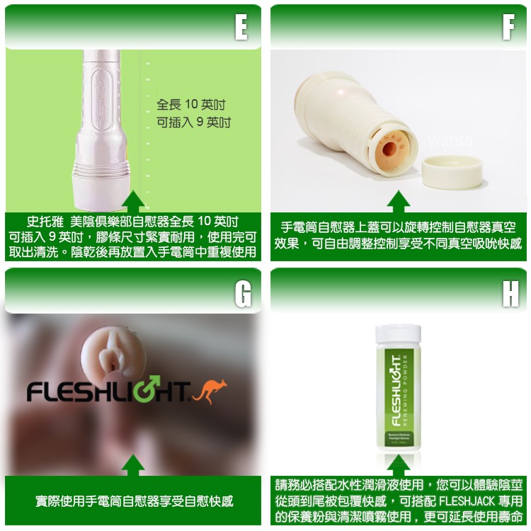 美國 FLESHLIGHT GIRLS 美陰俱樂部 史托雅美陰自慰器 STOYA DESTROYA  毀滅者性愛大師-細節圖4