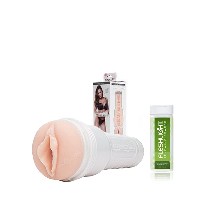 美國 FLESHLIGHT GIRLS 美陰俱樂部 波霸奶神阿比蓋爾邁克 美陰自慰器 ABIGAIL MAC-規格圖2