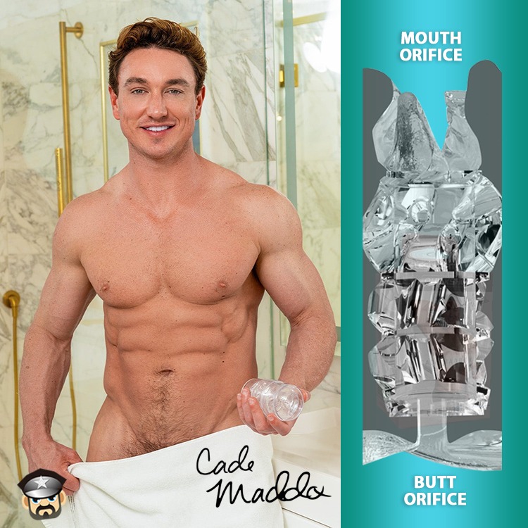 美國 FLESHJACK  潮玩風火輪 凱德馬多克斯 豐唇翹臀自慰器 QUICKSHOT CADE MADDOX-細節圖5