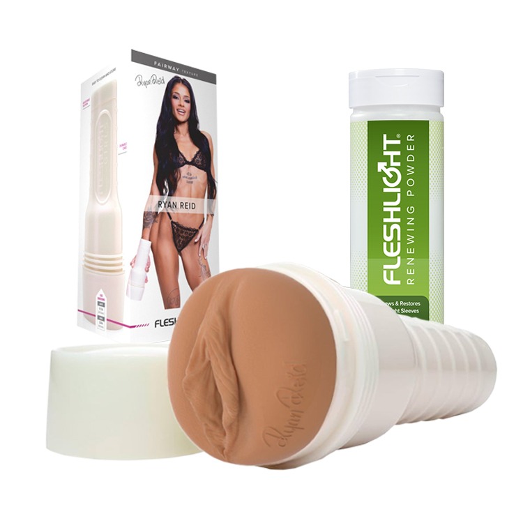 美國 FLESHLIGHT GIRLS 美陰俱樂部 萊恩瑞德 美陰自慰器 RYAN REID FAIRWAY SIGN-規格圖2