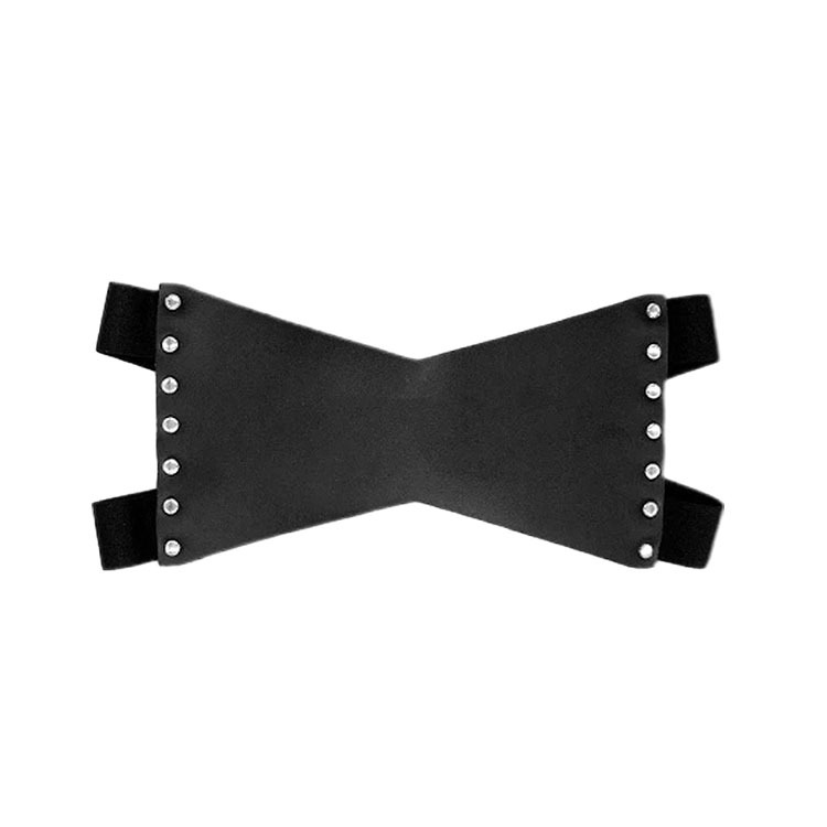 盲愛 仿皮革淫奴調教眼罩 BLIND MASK FOR BDSM 蒙眼激情 一觸即發 男女皆適用-細節圖2