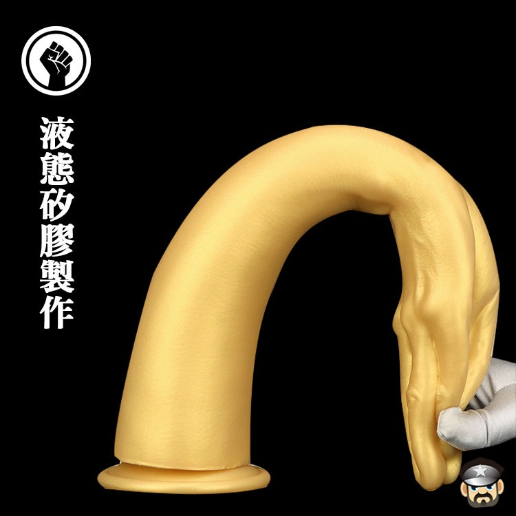黃金開膛霹靂手 液態矽膠拳交造型肛塞 LIQUID SILICONE ANAL PLUG 一拳入魂 極致爽快-細節圖4