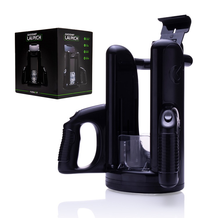 美國 FLESHLIGHT 風火輪全能自慰王噴射砲台 QUICKSHOT LAUNCH 4段速度+4段深淺抽插-細節圖2