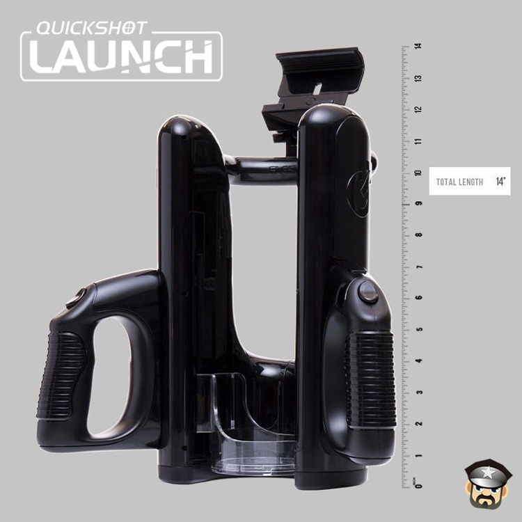 美國 FLESHLIGHT 風火輪全能自慰王噴射砲台 QUICKSHOT LAUNCH 4段速度+4段深淺抽插-細節圖5