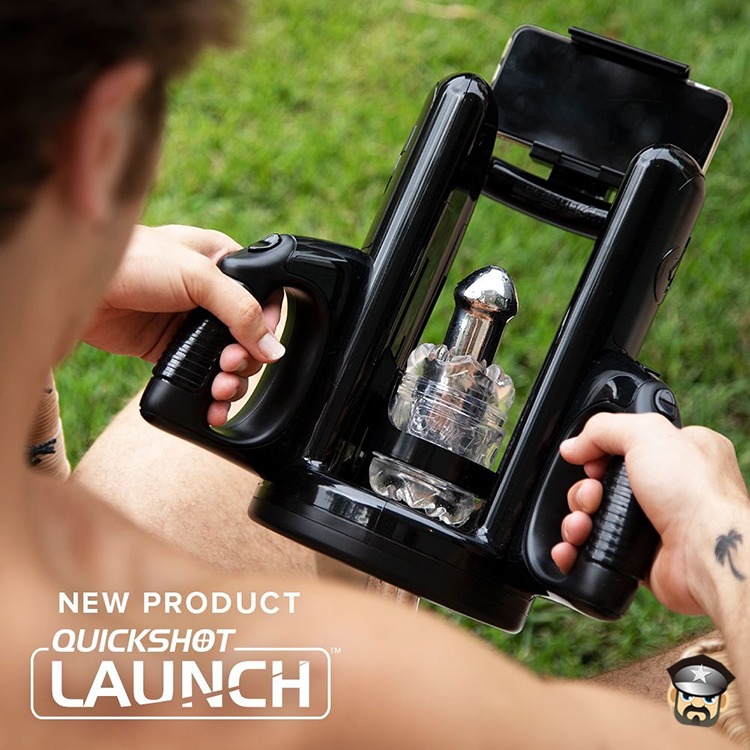 美國 FLESHLIGHT 風火輪全能自慰王噴射砲台 QUICKSHOT LAUNCH 4段速度+4段深淺抽插-細節圖8