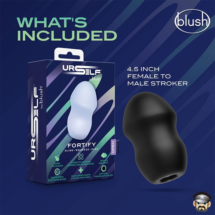 美國BN 輕便型滑軌自慰套 FORTIFY TEXTURED SILICONE STROKER 簡易輕便隨身攜帶-細節圖5