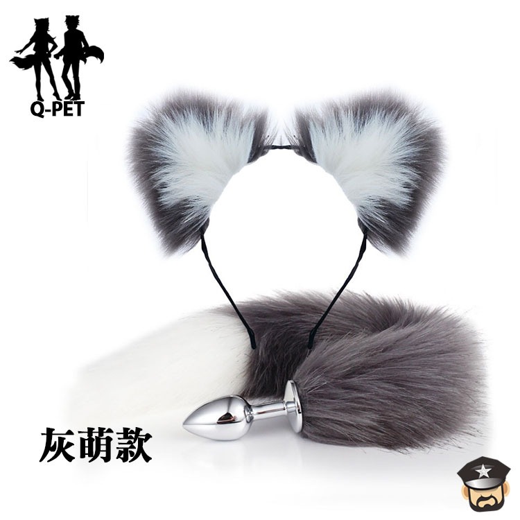 萌寵 動物造型耳朵髮箍尾巴肛塞 COSPLAY EAR AND TAIL PLUG 獸性大發 情慾無法擋-細節圖6