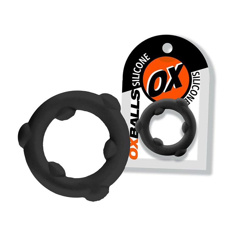 美國OXBALLS 剽悍公牛 液態矽膠超彈鎖精環 SPINNER LIQUID SILICONE COCKRING-規格圖1
