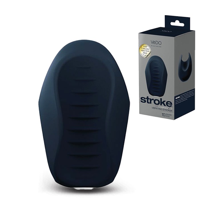 美國 VEDO TOYS 貝克鯊 男性強力震動自慰器 STROKE RECHARGEABLE VIBRATING-細節圖2