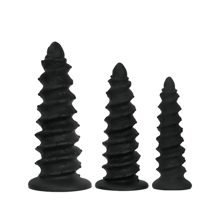 螺母 鉑金級液態矽膠肛塞 SCREWS LIQUID SLIICONE ANAL PLUG 鑽入深穴 鎖住高潮-細節圖2