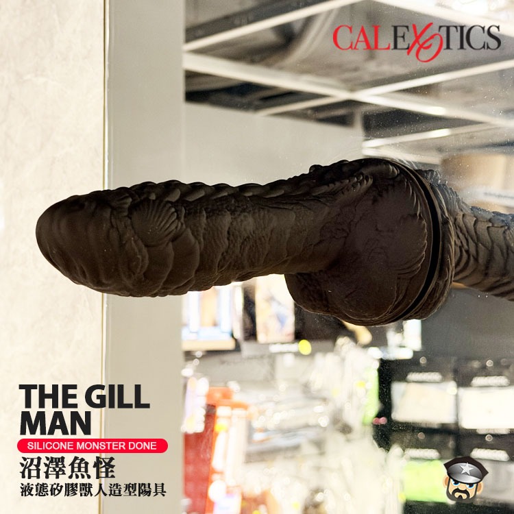 美國 CEN 沼澤魚怪 液態矽膠獸人造型陽具 SILICONE MONSTER DONG THE GILL MAN-細節圖5