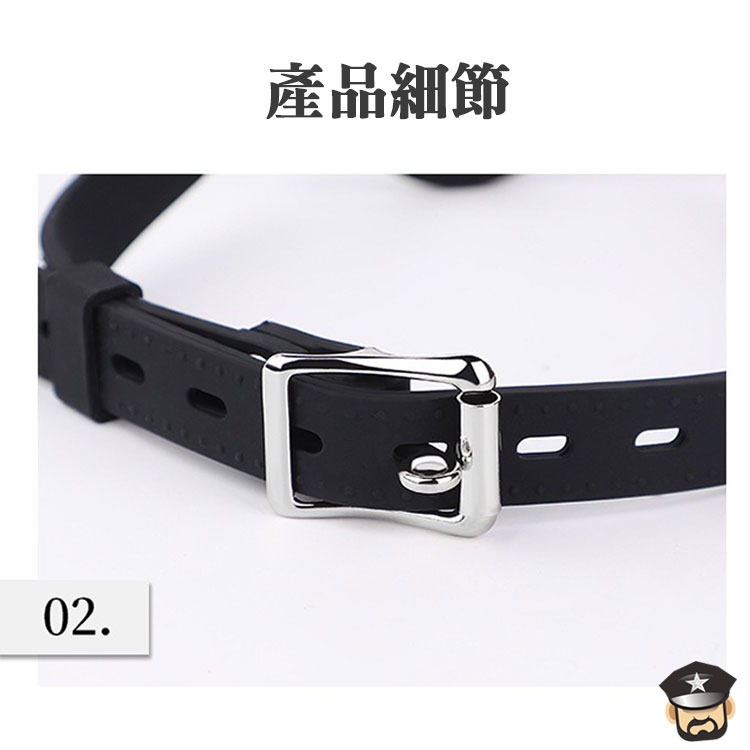 大嘴巴 矽膠開口口枷 JAW JDROPPING SILICONE MOUTH GAG 強制開口放縱激情唾液滴-細節圖5
