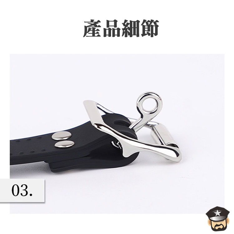 大嘴巴 矽膠開口口枷 JAW JDROPPING SILICONE MOUTH GAG 強制開口放縱激情唾液滴-細節圖6