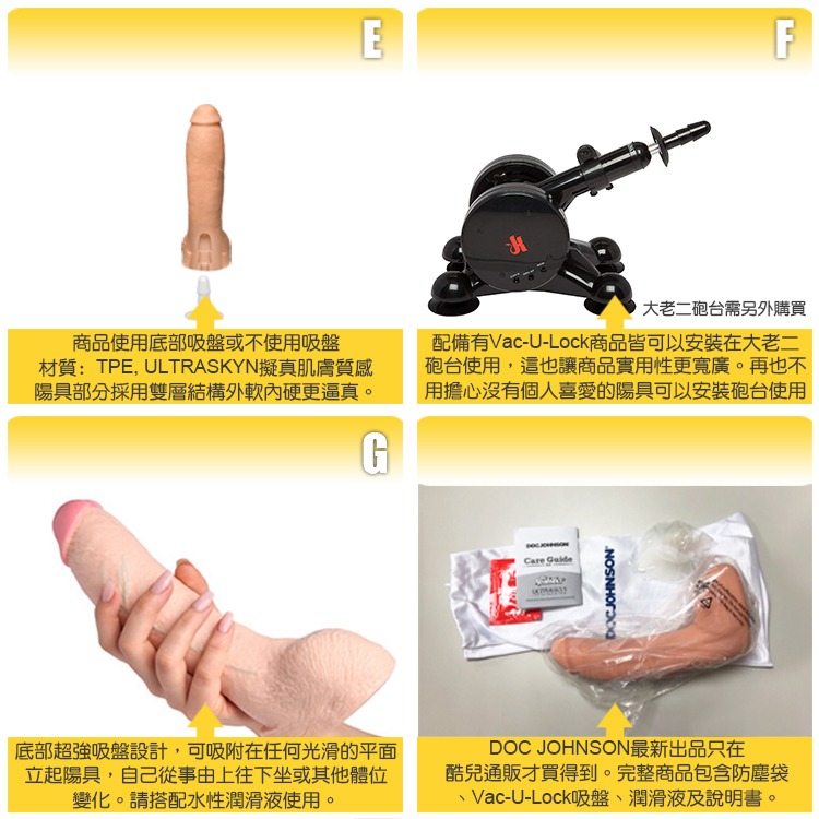 美國 DocJohnson 傑夫史派克10吋陽具忠實再現 JEFF STRYKER Realistic Cock 假屌-細節圖4