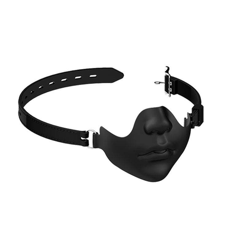 口罩式 矽膠口枷透氣面罩 BREATHABLE BALL GAG MASK 性感調教 欲罷不能-細節圖2