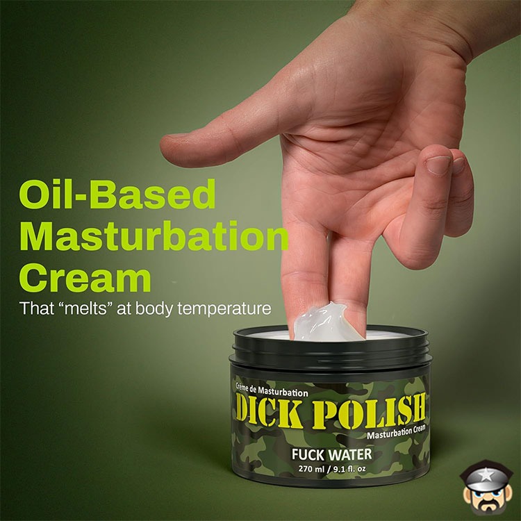加拿大 FUCK WATER 男用手淫潤滑乳霜 DICK POLISH MASTURBATION CREAM 9.1o-細節圖4