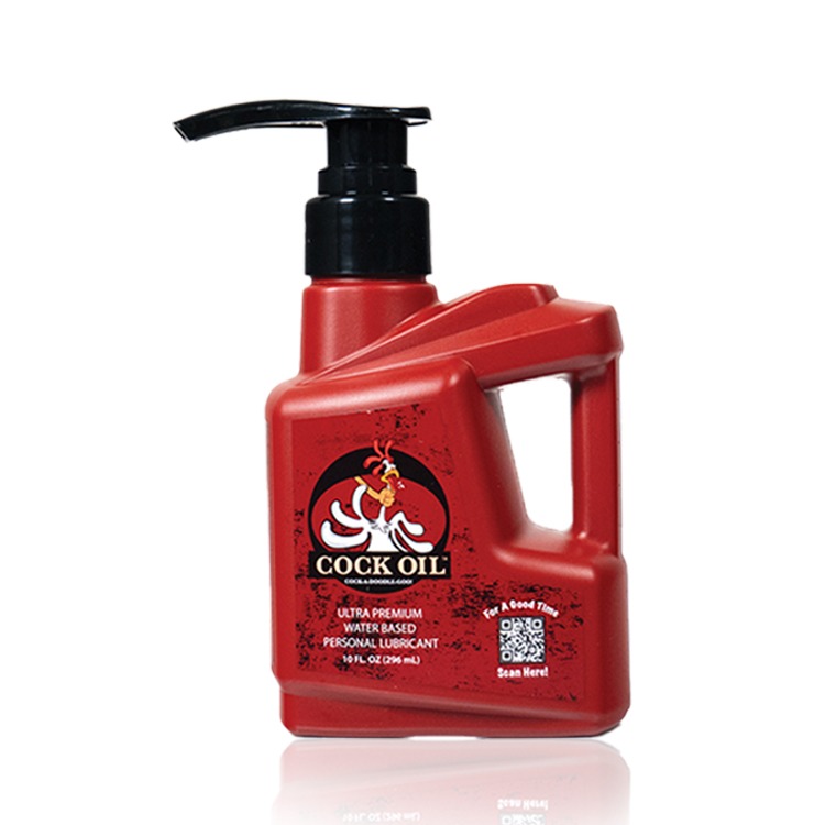 美國 COCK OIL 雞油頂級水性潤滑液WATER BASED LUBRICENT 10 oz長效潤滑不黏膩 好洗-細節圖2