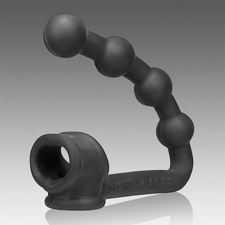 美國 OXBALLS 剽悍公牛 連珠炮前後双享樂 3D立體屌環肛塞 BUTTBALLS ASS-LOCK 陽具環 OX-細節圖4