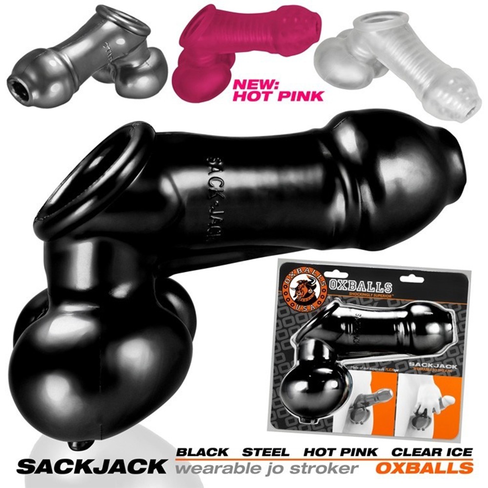 美國 OXBALLS 剽悍公牛 鋼鐵聯盟之盔甲人 陽具與睪丸加粗加大 SACKJACK WEARABLE SLEEVE-細節圖5