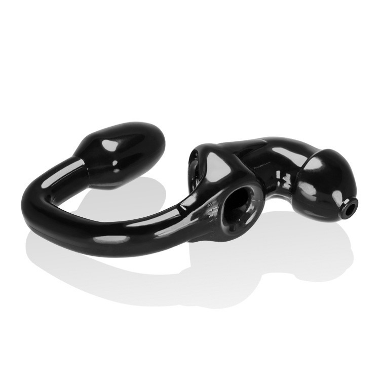 美國剽悍公牛 OXBALLS 前後雙頻禁慾 貞操束縛屌環+肛塞 TAILPIPE COCKCAGE  ASS LOCK-細節圖4