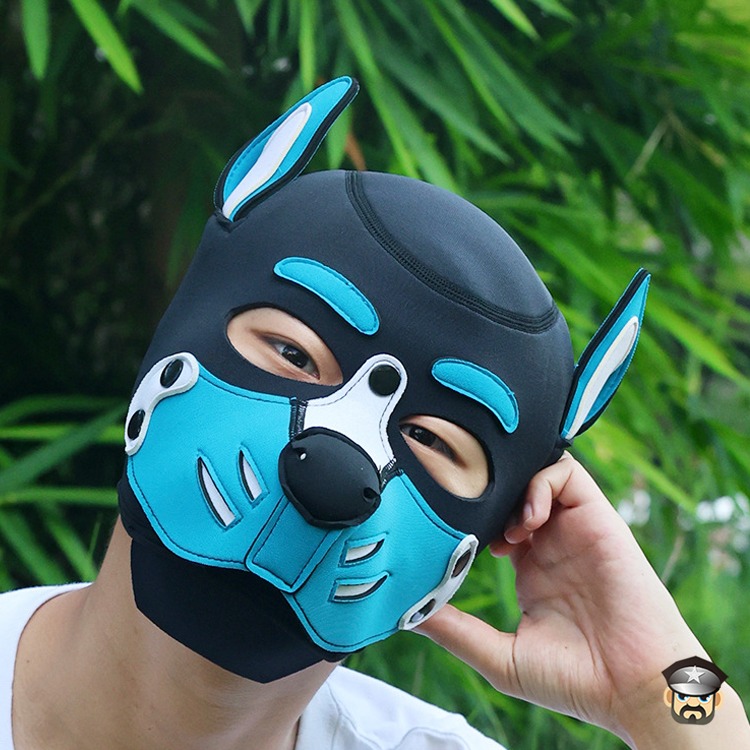 可愛寵物調教 困獸犬奴頭套 CB-TRAPPED SEX COSPLAY PUPPY HOOD-細節圖7