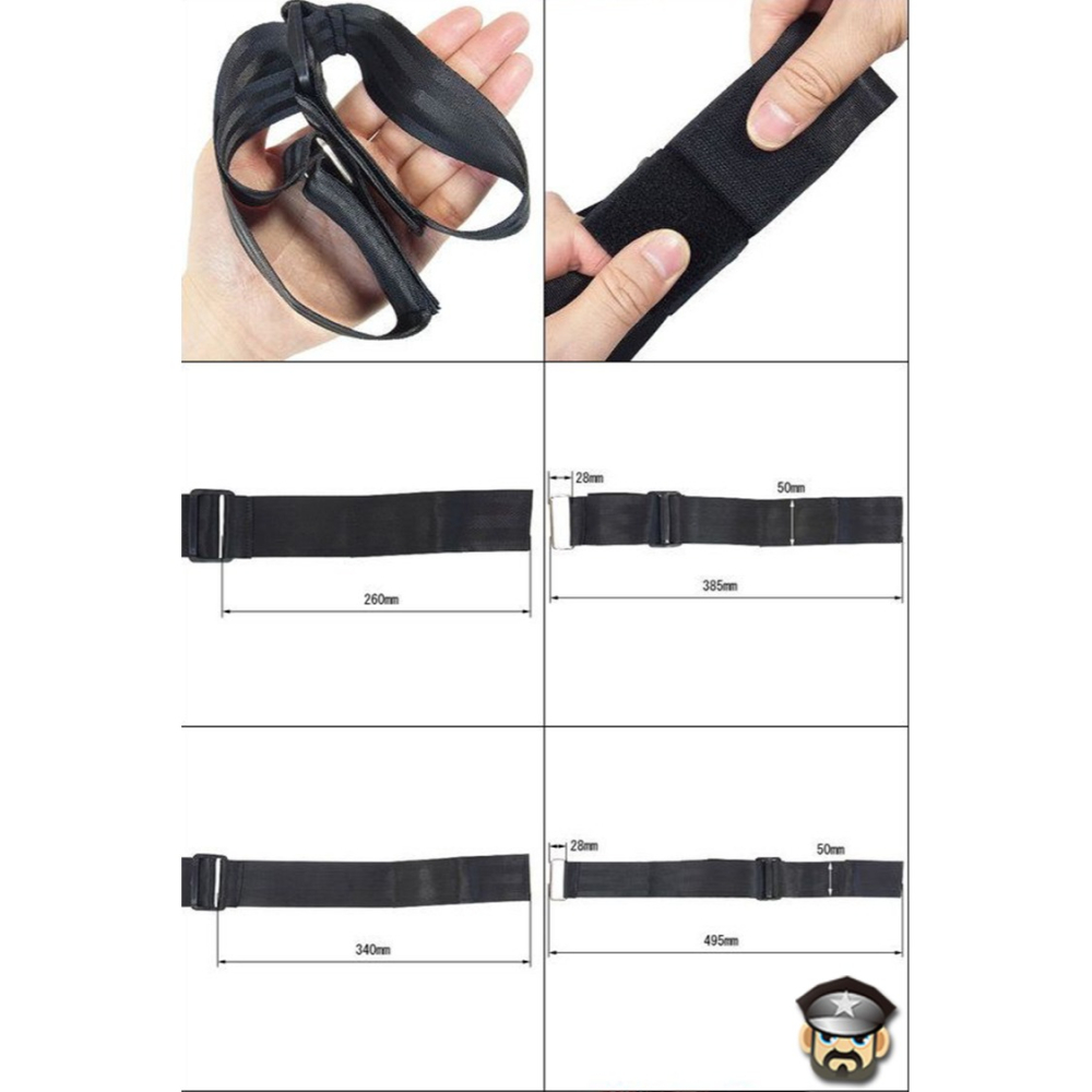 日本A-ONE 雙手雙足束縛串燒輔助帶ELOCK Ecstasy Wrist & Ankle Restraints-細節圖6