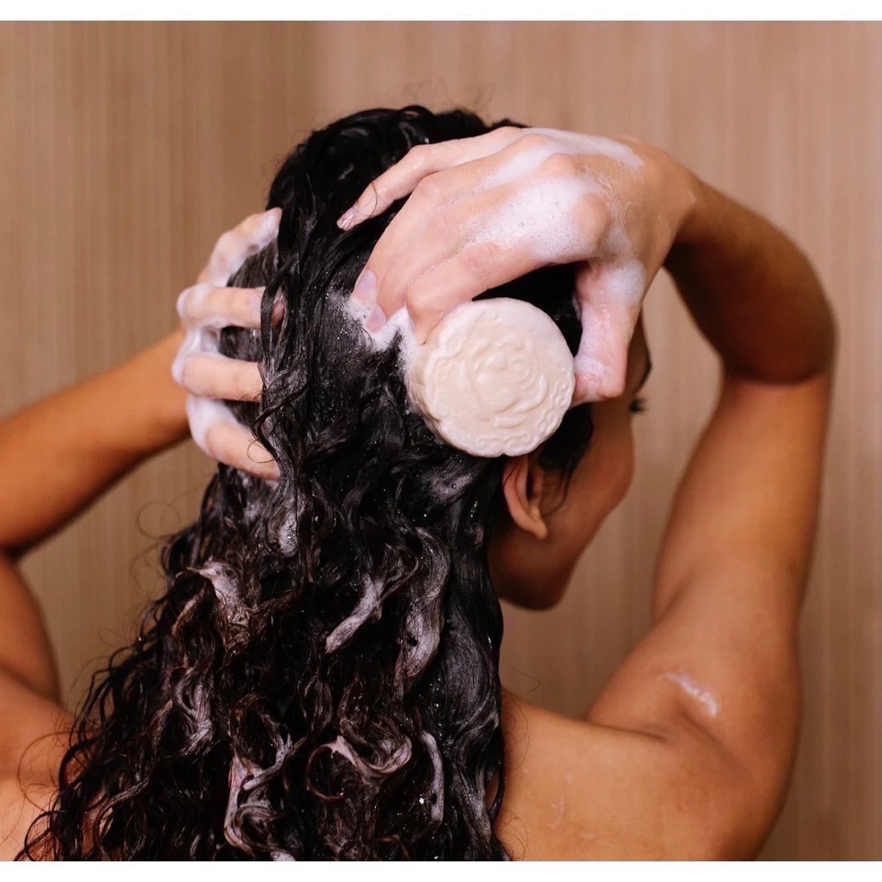 現貨 Viori 三合一優惠組合 Hidden Water Fall 洗髮皂+護髮皂+蒸籠-細節圖2