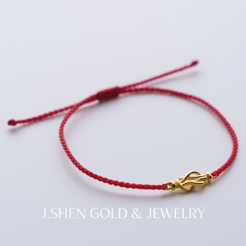 黃金平安平結蠟繩手鍊 黃金手鍊 女生手鍊 男生手鍊 蠟繩手鍊 平安手鍊 黃金平結 黃金飾品 禮物-細節圖2