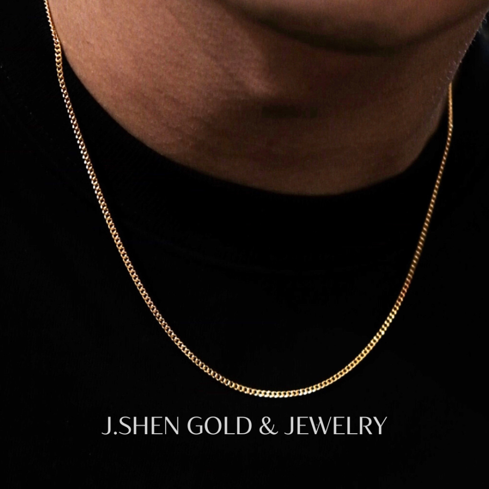 Cuban Link系列-單善古巴項鍊【2mm雅致款】 黃金項鍊 純金項鍊 純金金飾 黃金飾品 禮物-細節圖2