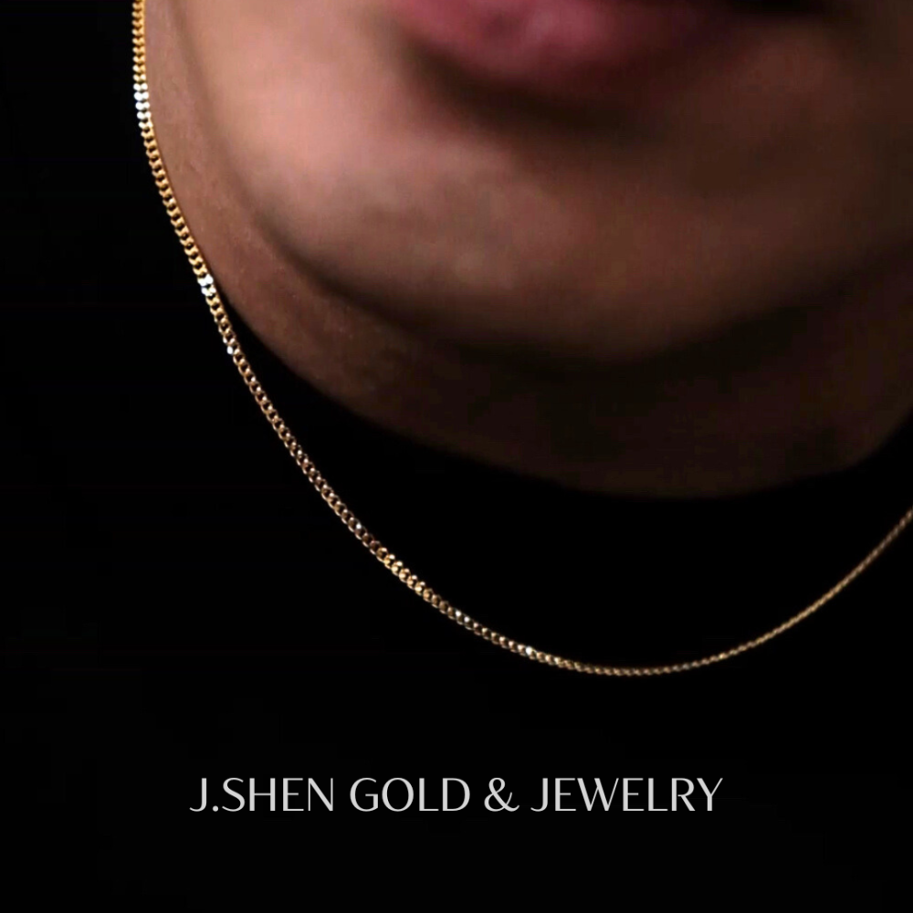 Cuban Link系列-單善古巴項鍊【2mm雅致款】 黃金項鍊 純金項鍊 純金金飾 黃金飾品 禮物-細節圖3