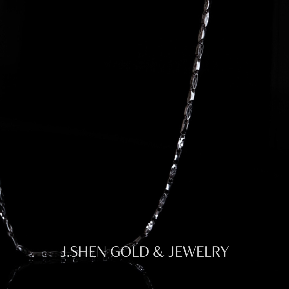 Stellar Link白金銀霜星鍊 白金項鍊 鉑金項鍊 白金飾品 禮物-細節圖5