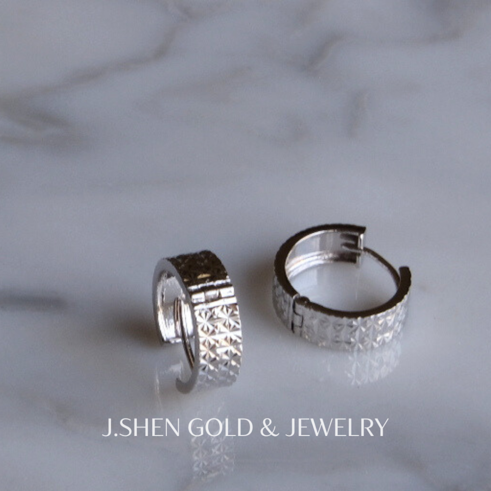 Brilliant Waltz 璀璨圓舞白金耳環 白金耳環 鉑金耳環 白金飾品 禮物-細節圖2