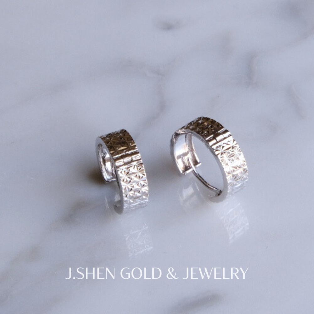 Brilliant Waltz 璀璨圓舞白金耳環 白金耳環 鉑金耳環 白金飾品 禮物-細節圖3