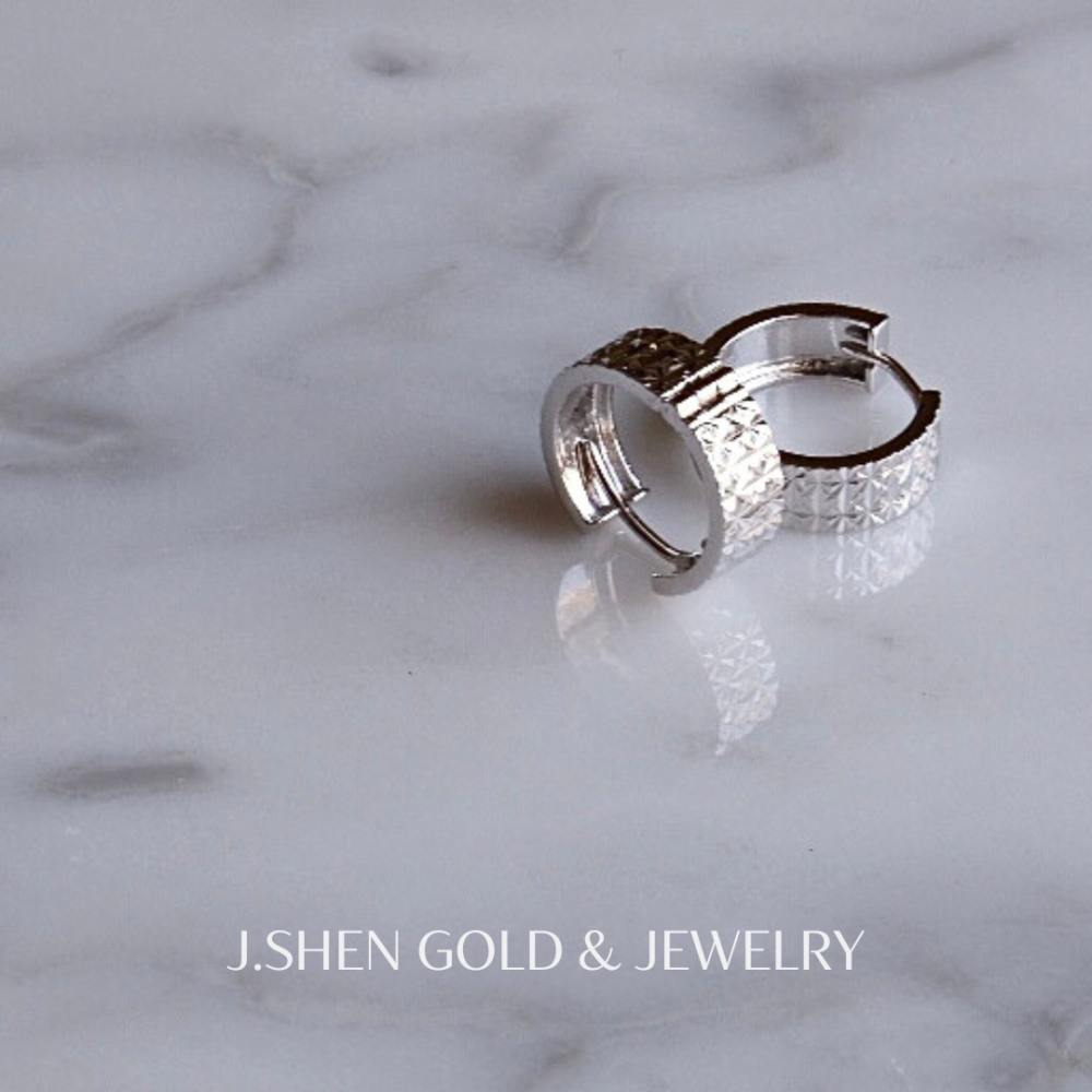 Brilliant Waltz 璀璨圓舞白金耳環 白金耳環 鉑金耳環 白金飾品 禮物-細節圖4