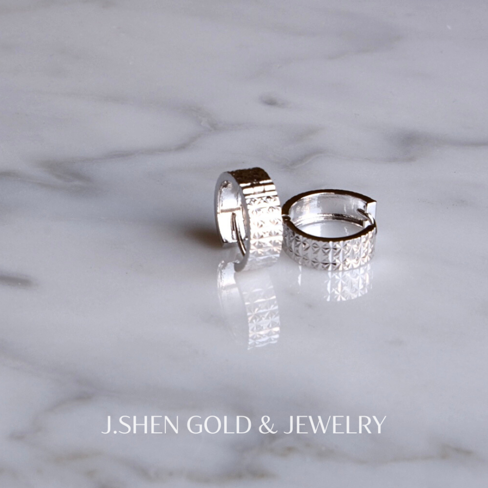 Brilliant Waltz 璀璨圓舞白金耳環 白金耳環 鉑金耳環 白金飾品 禮物-細節圖5