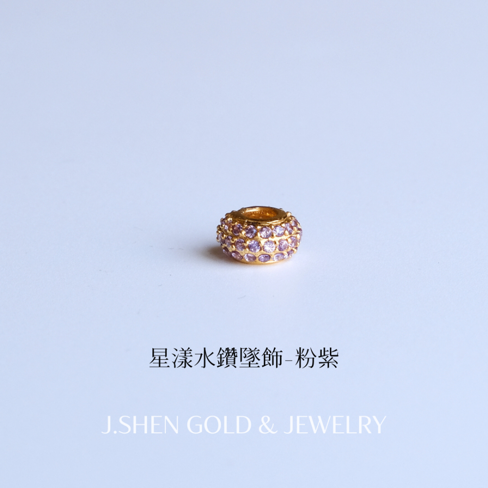 黃金水鑽墜飾 黃金墜子 水鑽墜飾 純金墜子手工鑲鑽 水鑽黃金墜飾 精品等級工藝黃金水鑽墜飾 高質感送禮首選 禮物-規格圖2