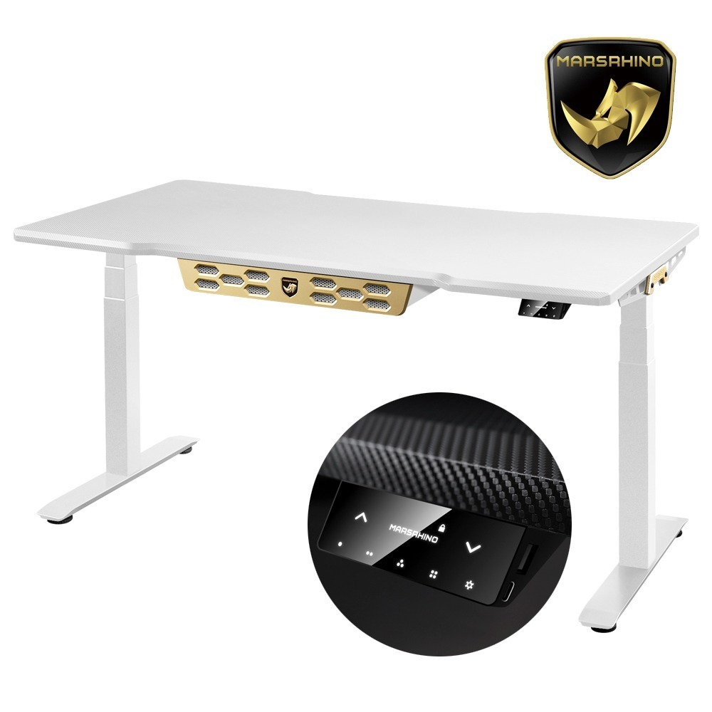 官方直營【MARSRHINO 火星犀牛】DEFENDER 天行者 升降桌 電競桌 電動桌 電腦桌 電動升降電競桌-細節圖7