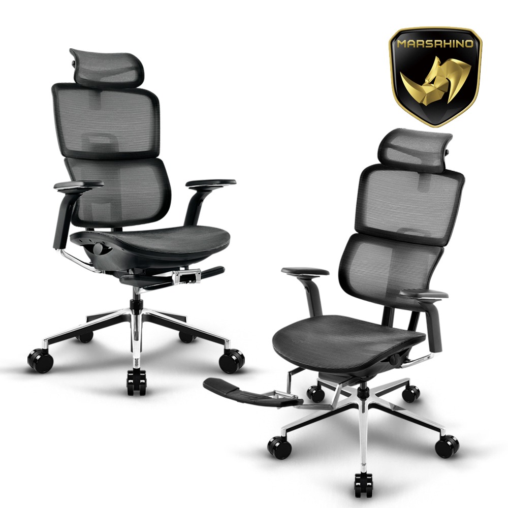 【MARSRHINO 火星犀牛】SPEED S 流線S 超跑人體工學椅 電腦椅 辦公椅 電競椅 休閒椅 主管椅-規格圖3