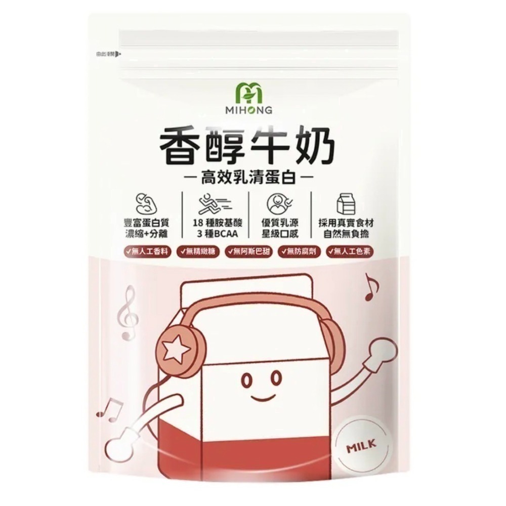 MIHONGⓇ米鴻生醫高效乳清蛋白-500克/袋(現貨)-規格圖8