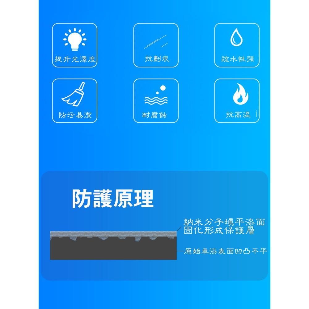 玻璃鍍膜 前擋強效 鍍膜液 鍍膜劑 撥水效果達3個月 強力持久撥水、玻璃高透明清晰 隱形雨刷 大燈 鏡面可用 車品鍍膜-細節圖3