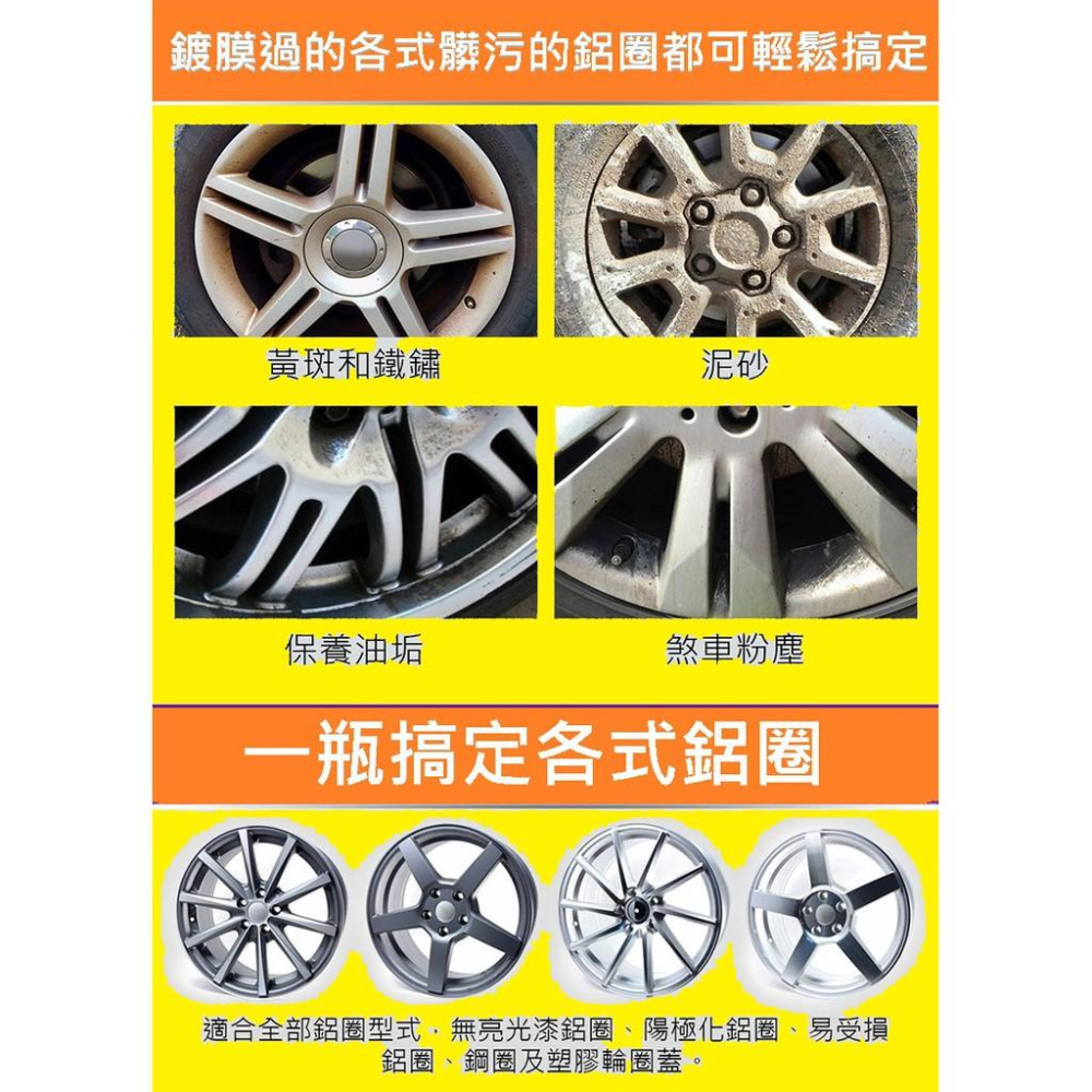 鋁圈鍍膜 原裝進口高品質  輪圈專用鍍膜 抗氧化 抗鐵粉 抗酸蝕 易清潔 永保如新 鍍膜劑 鋼圈 輪胎 車品鍍膜-細節圖9