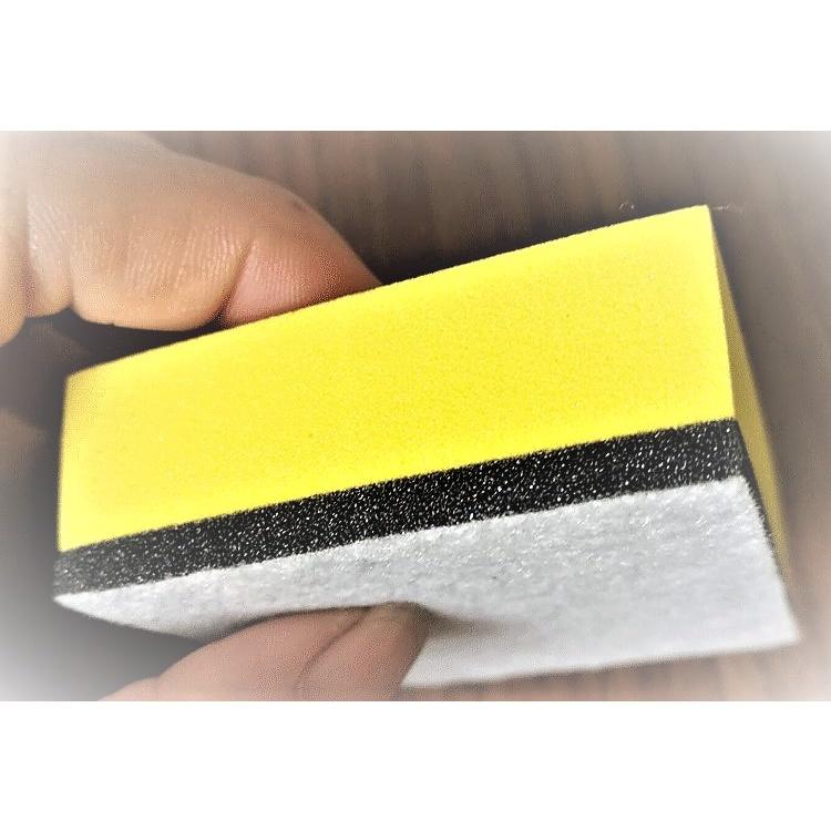 限加購 鍍膜海綿 雙層 絨布 鍍膜巾款 15個優惠價99元 鍍膜棉 打蠟綿 鍍膜綿 海綿 鍍膜 鍍膜劑 車品鍍膜-細節圖2