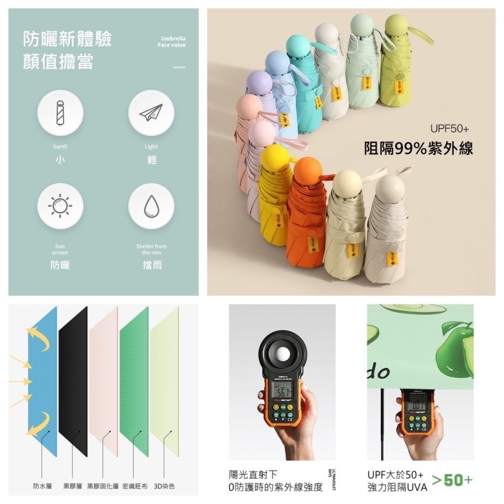 雨傘 陽傘  膠囊晴雨兩用傘 遮陽傘  傘 遮陽傘-細節圖5