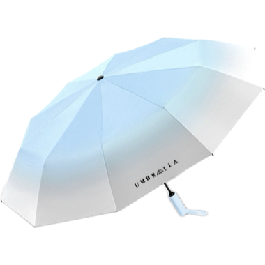 雨傘 陽傘 彩虹漸層 兩用晴雨傘  反向傘  遮陽傘 摺疊傘-規格圖8