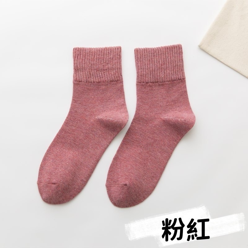 襪子 中筒襪 踝襪 素色襪 森林色系  學生襪 黑襪 白襪 中筒襪 女襪 棉襪 襪子女 復古色-規格圖9