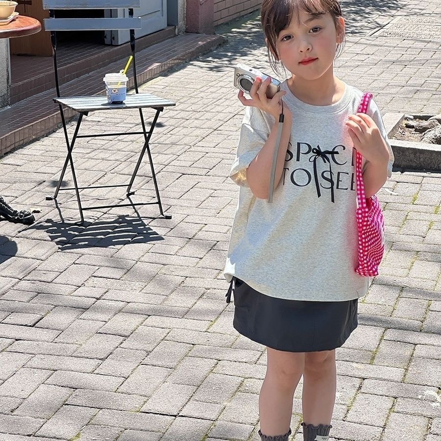 蝴蝶結元素帥氣工裝感套裝-細節圖3