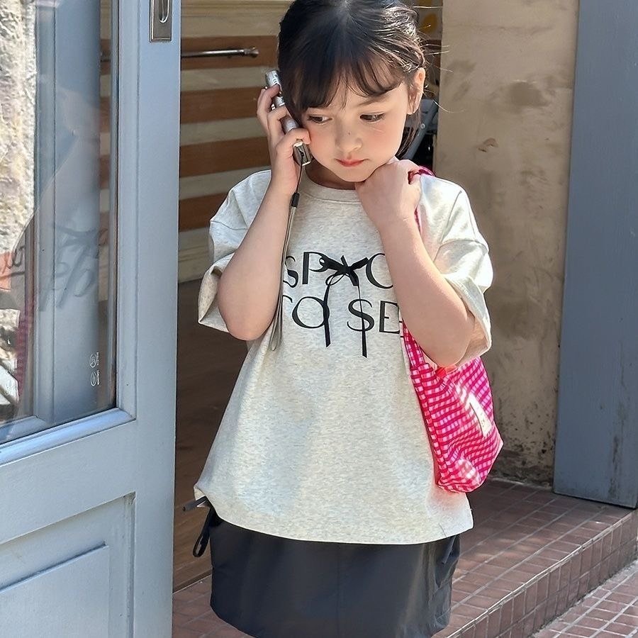 蝴蝶結元素帥氣工裝感套裝-細節圖4